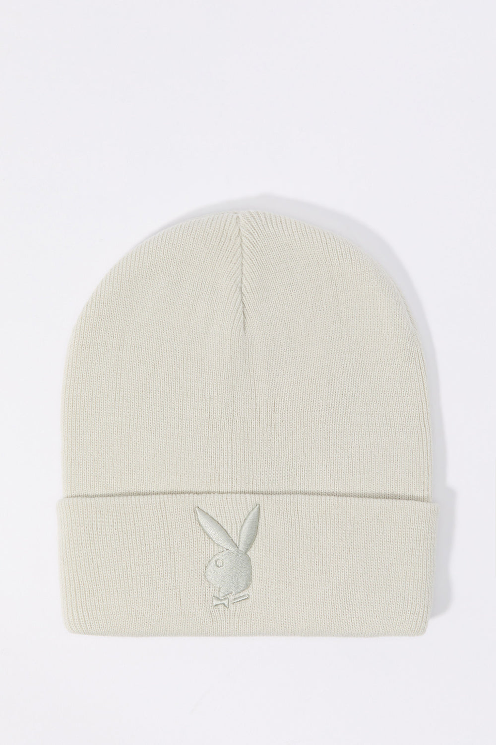 Playboy Embroidered Ribbed Knit Beanie Playboy Embroidered Ribbed Knit Beanie 5