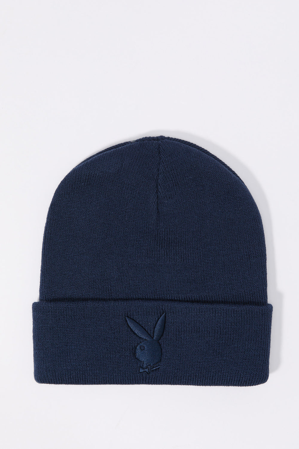 Playboy Embroidered Ribbed Knit Beanie Playboy Embroidered Ribbed Knit Beanie 1