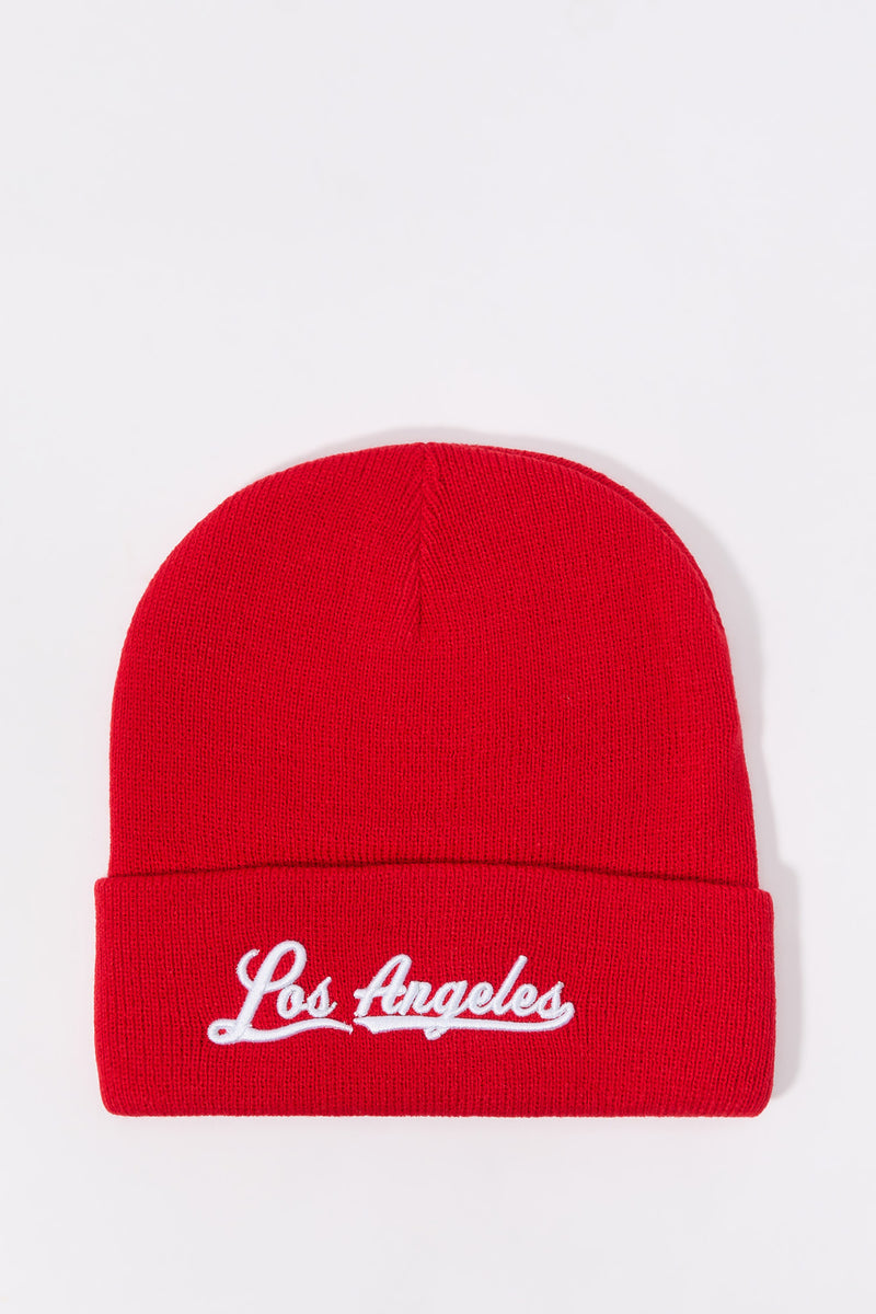 City Embroidered Beanie