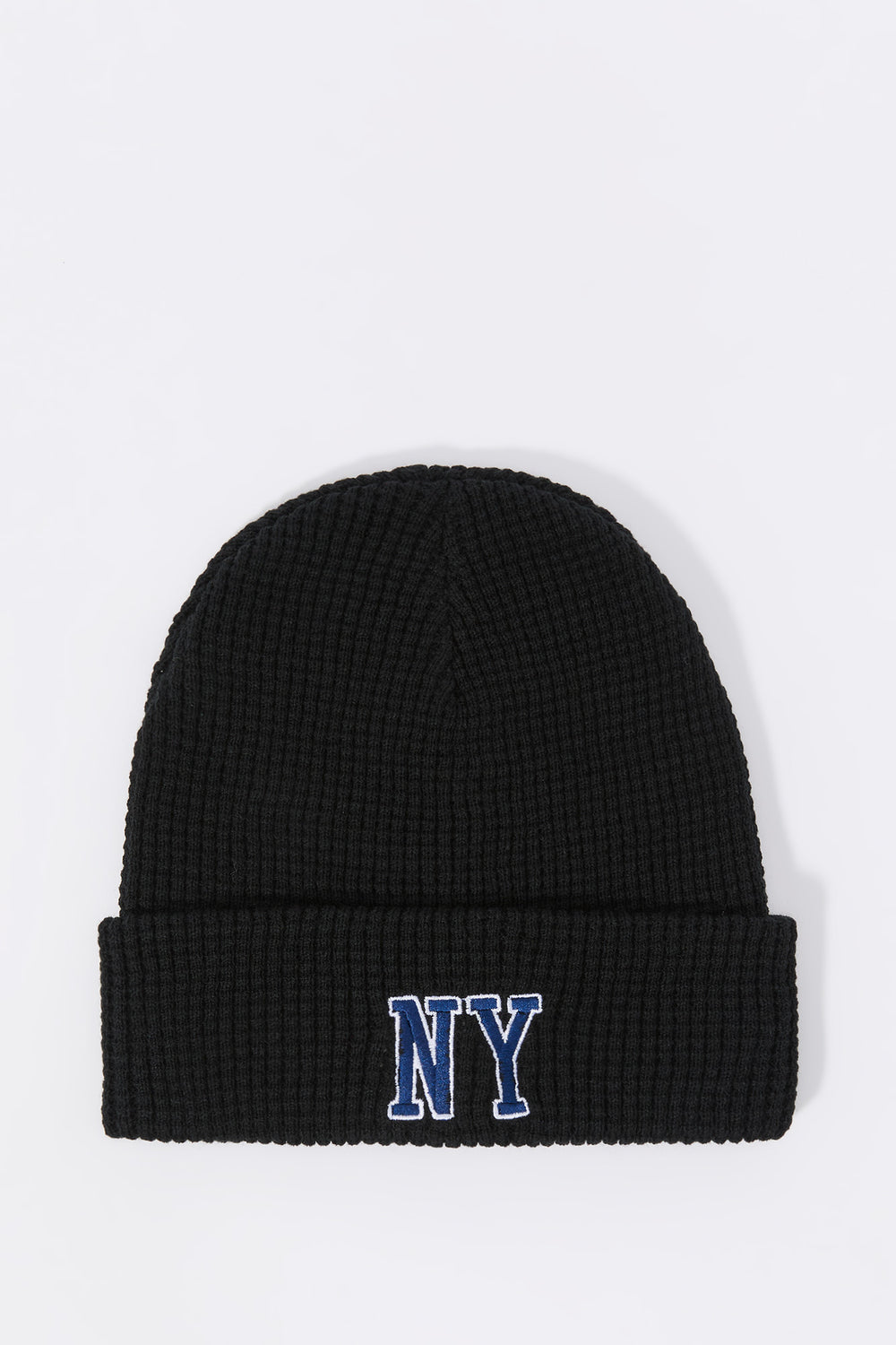 City Embroidered Ribbed Knit Beanie City Embroidered Ribbed Knit Beanie 3