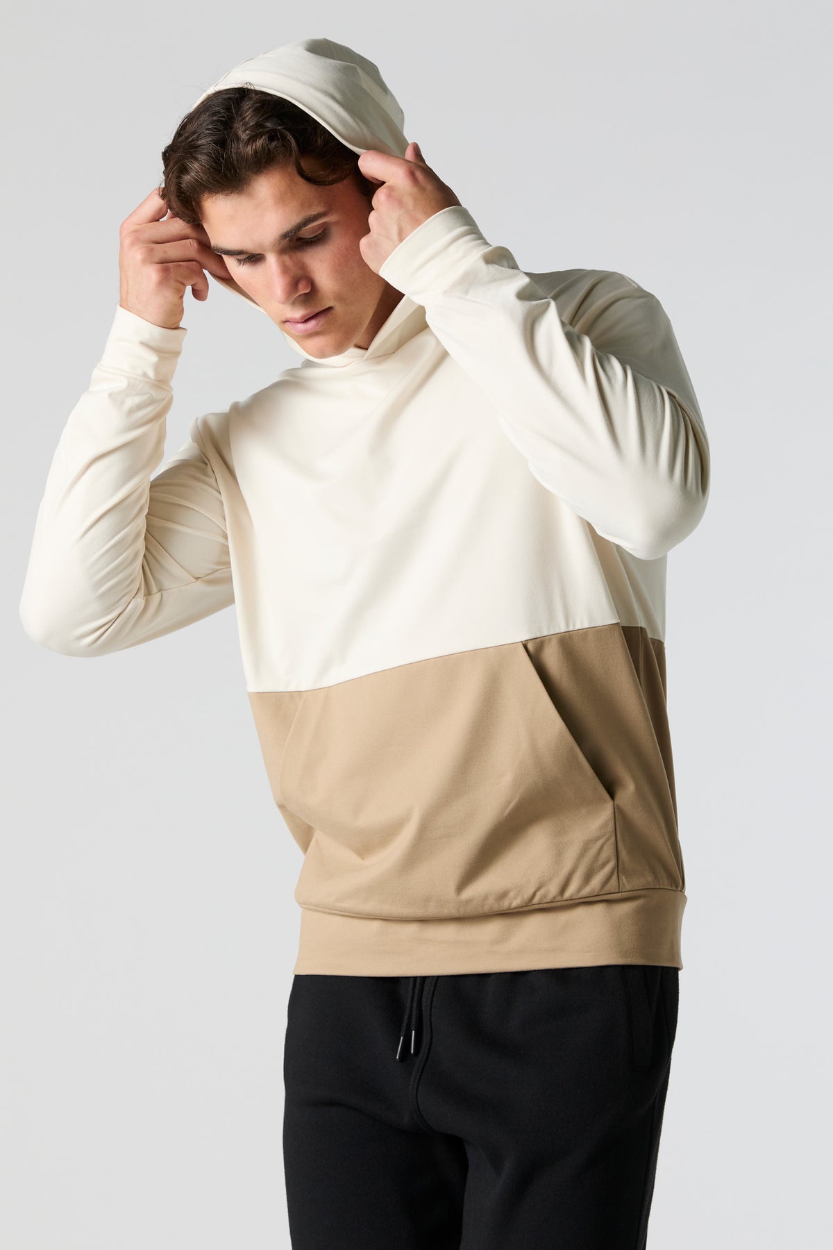 Active Soft Colourblock Hoodie