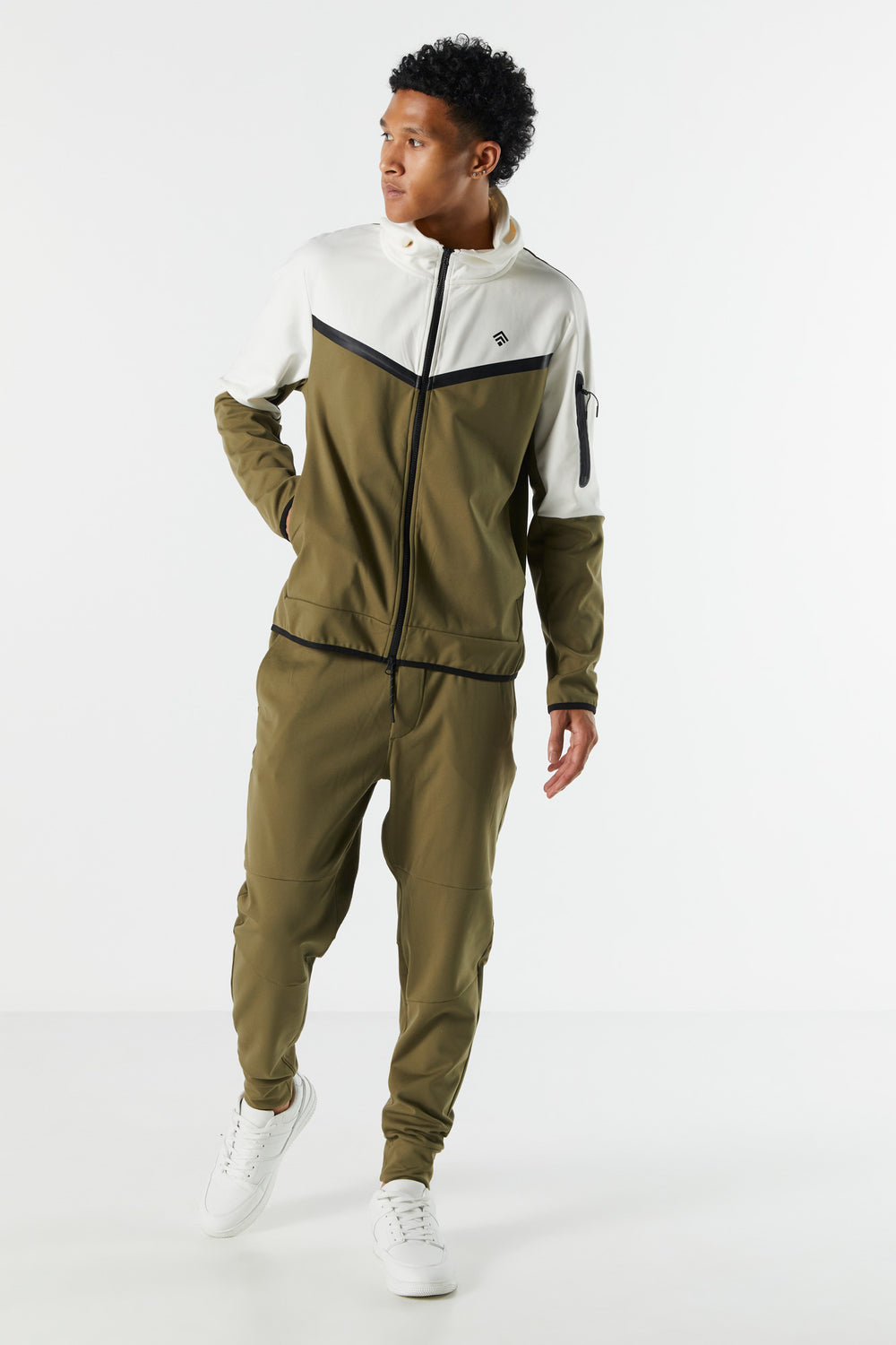 Soft Tech Fleece Colourblock Zip-Up Jacket Soft Tech Fleece Colourblock Zip-Up Jacket 9