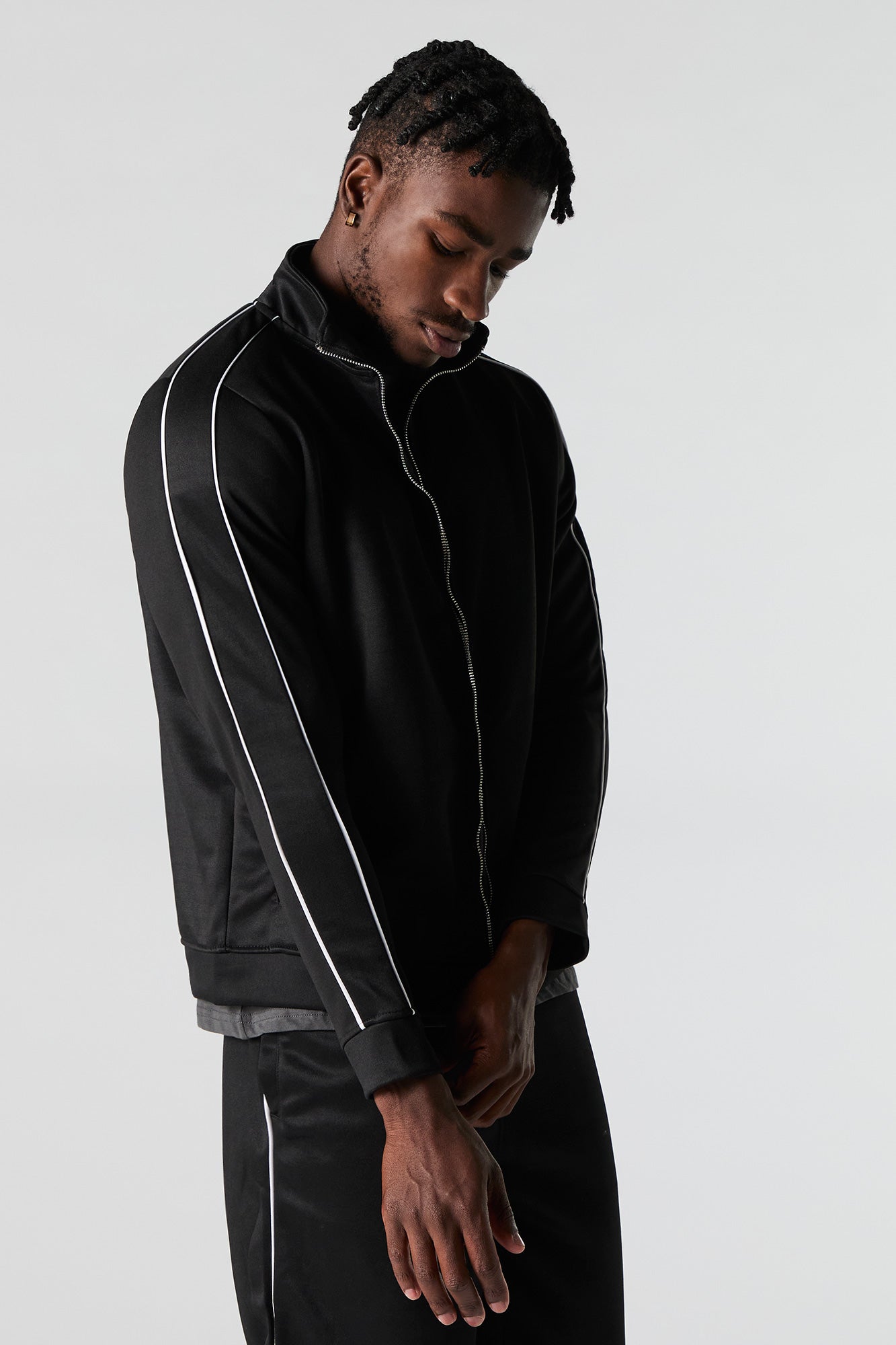 Piping Detail Track Jacket