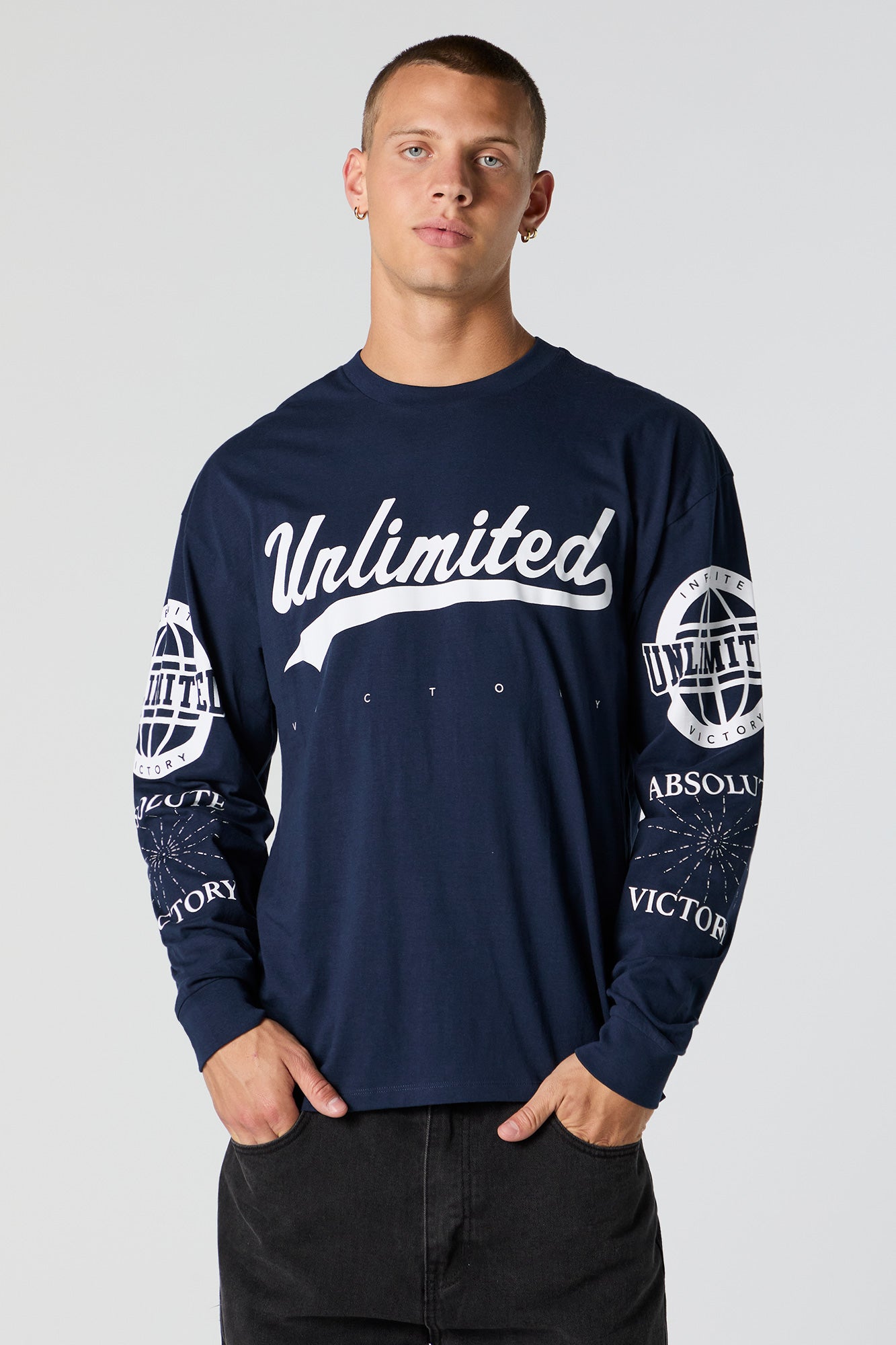 Unlimited Graphic Long Sleeve Top