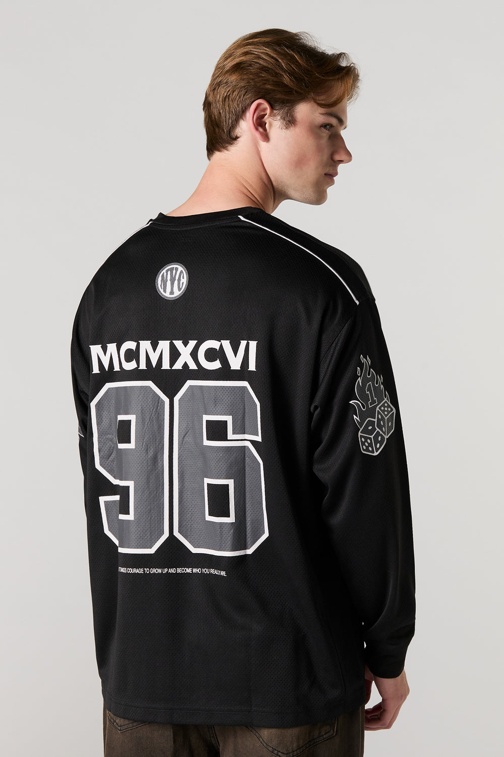 Bronx Graphic Mesh Long Sleeve Jersey Bronx Graphic Mesh Long Sleeve Jersey 2