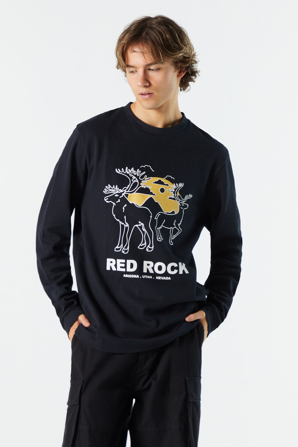 Red Rock Graphic Thermal Long Sleeve Top Red Rock Graphic Thermal Long Sleeve Top 1