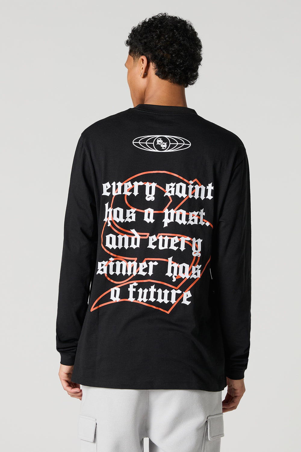 Saint Sinner Graphic Long Sleeve Top Saint Sinner Graphic Long Sleeve Top 2