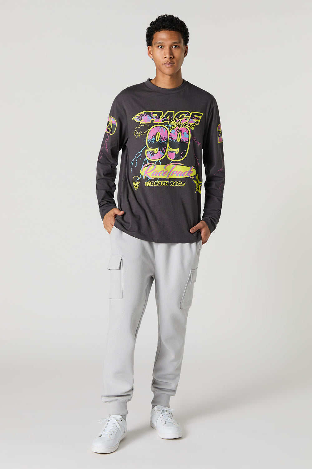 Race Graphic Long Sleeve Top Race Graphic Long Sleeve Top 3