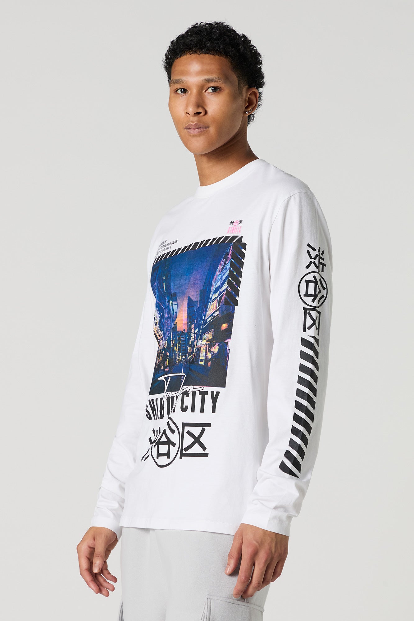 Tokyo Graphic Long Sleeve Top