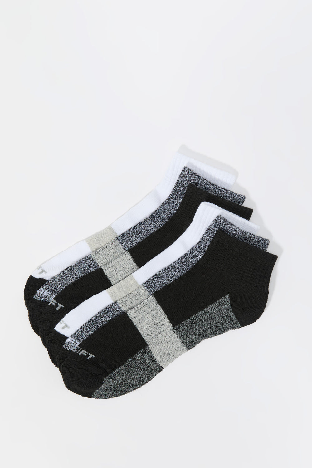 Assorted Athletic Quarter Socks (6 Pack) Assorted Athletic Quarter Socks (6 Pack) 1