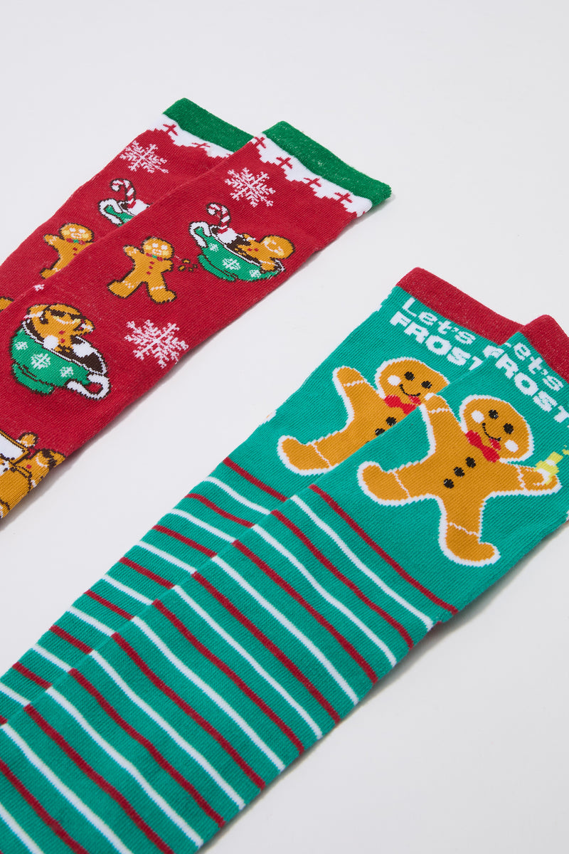 Christmas Crew Socks (2 Pack)