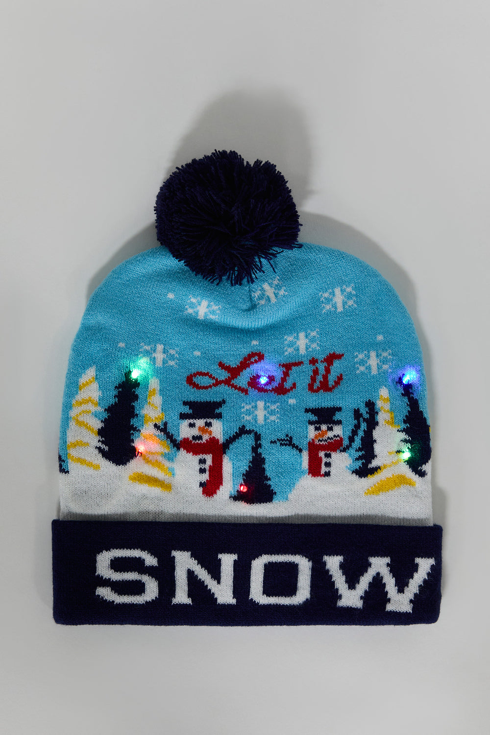 Let it Snow Christmas Light Up Beanie Let it Snow Christmas Light Up Beanie 13