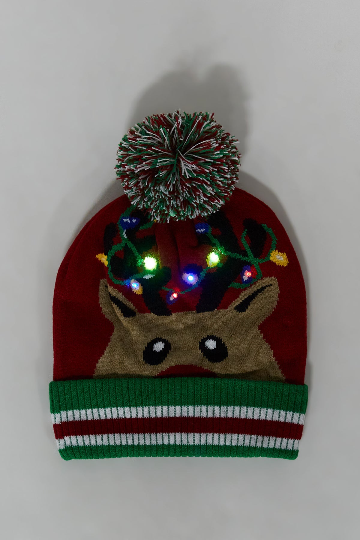 Let it Snow Christmas Light Up Beanie