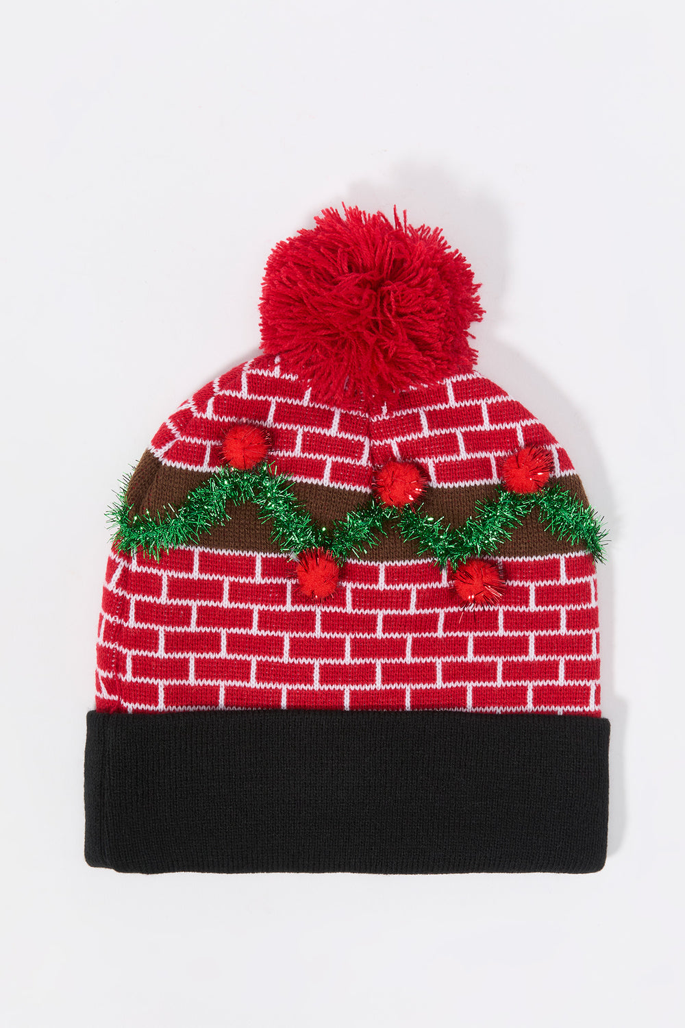 Christmas Tinsel Pom Pom Beanie Christmas Tinsel Pom Pom Beanie 2