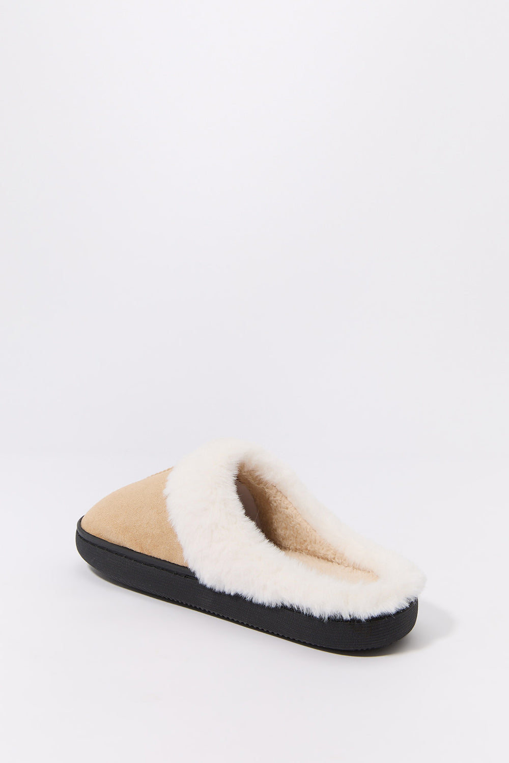 Faux Fur & Suede Slipper Faux Fur & Suede Slipper 3