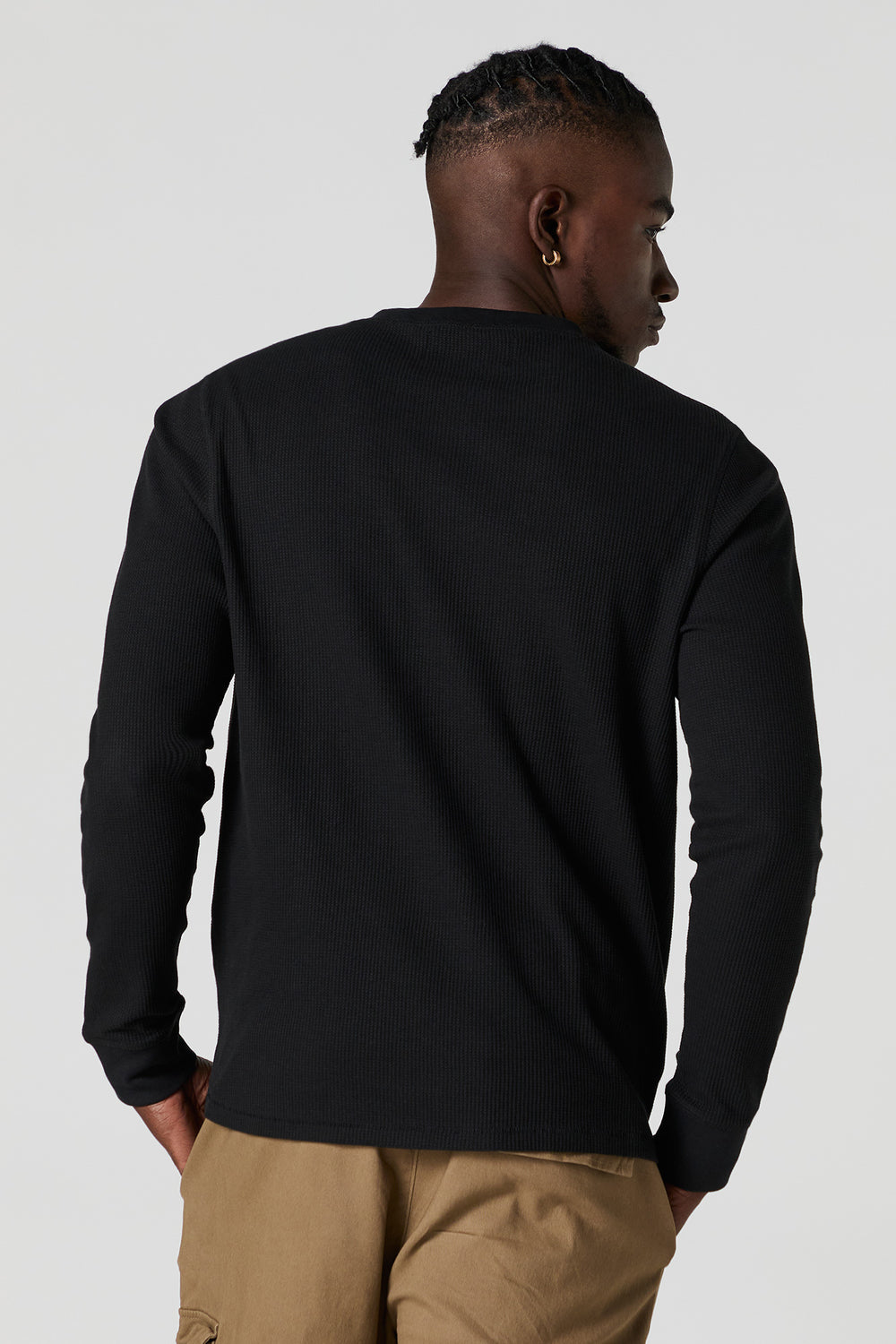 Thermal Long Sleeve Henley Top Thermal Long Sleeve Henley Top 5