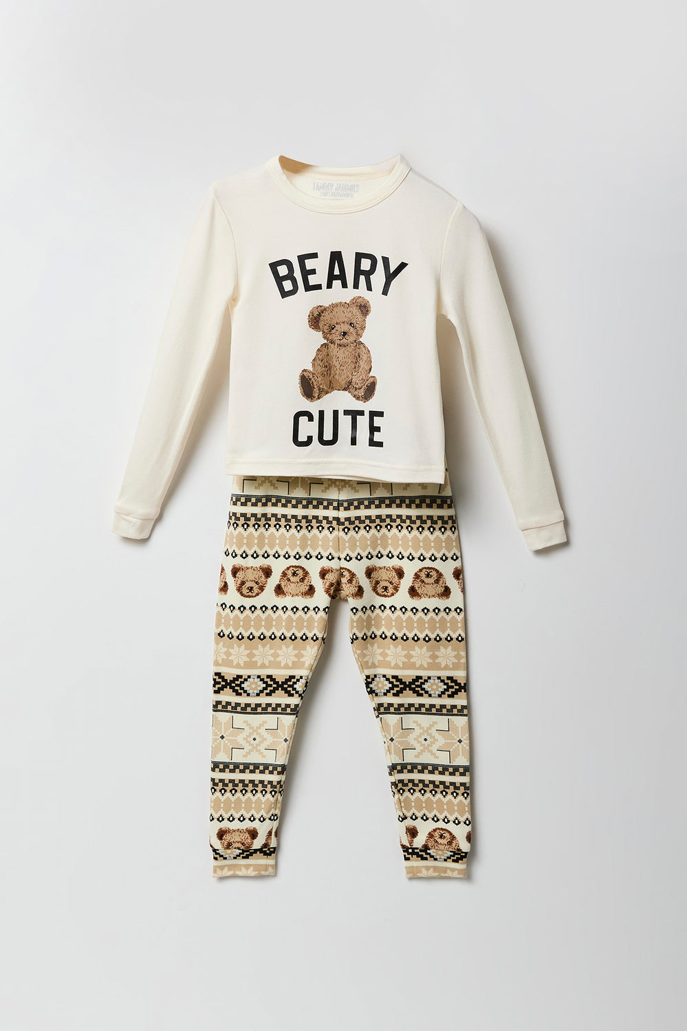 Toddler Matching the Family Bear Hugs 2 Piece Pajama Set Toddler Matching the Family Bear Hugs 2 Piece Pajama Set 1