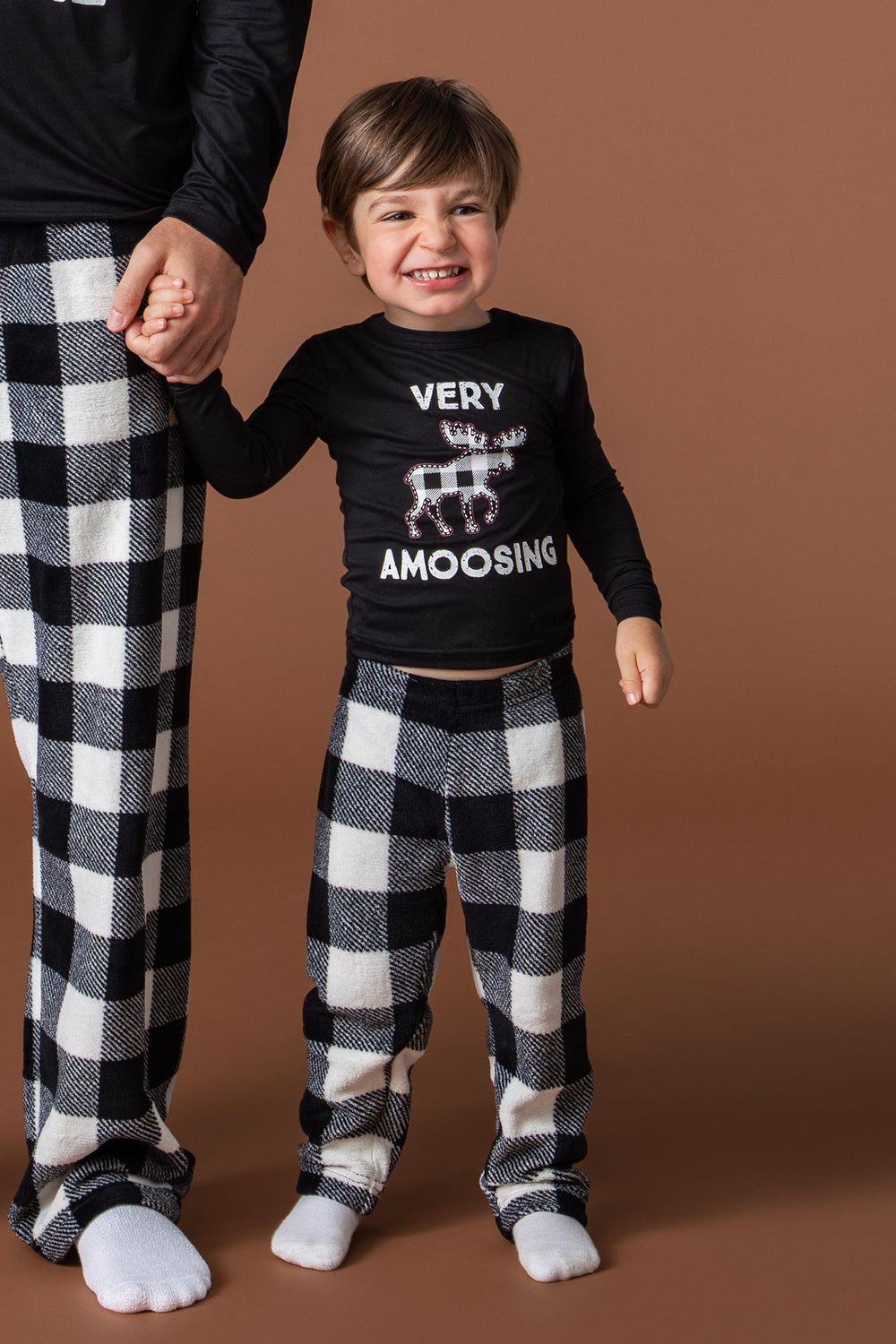 Toddler Matching the Family Moosing Around 2 Piece Pajama Set Toddler Matching the Family Moosing Around 2 Piece Pajama Set 1