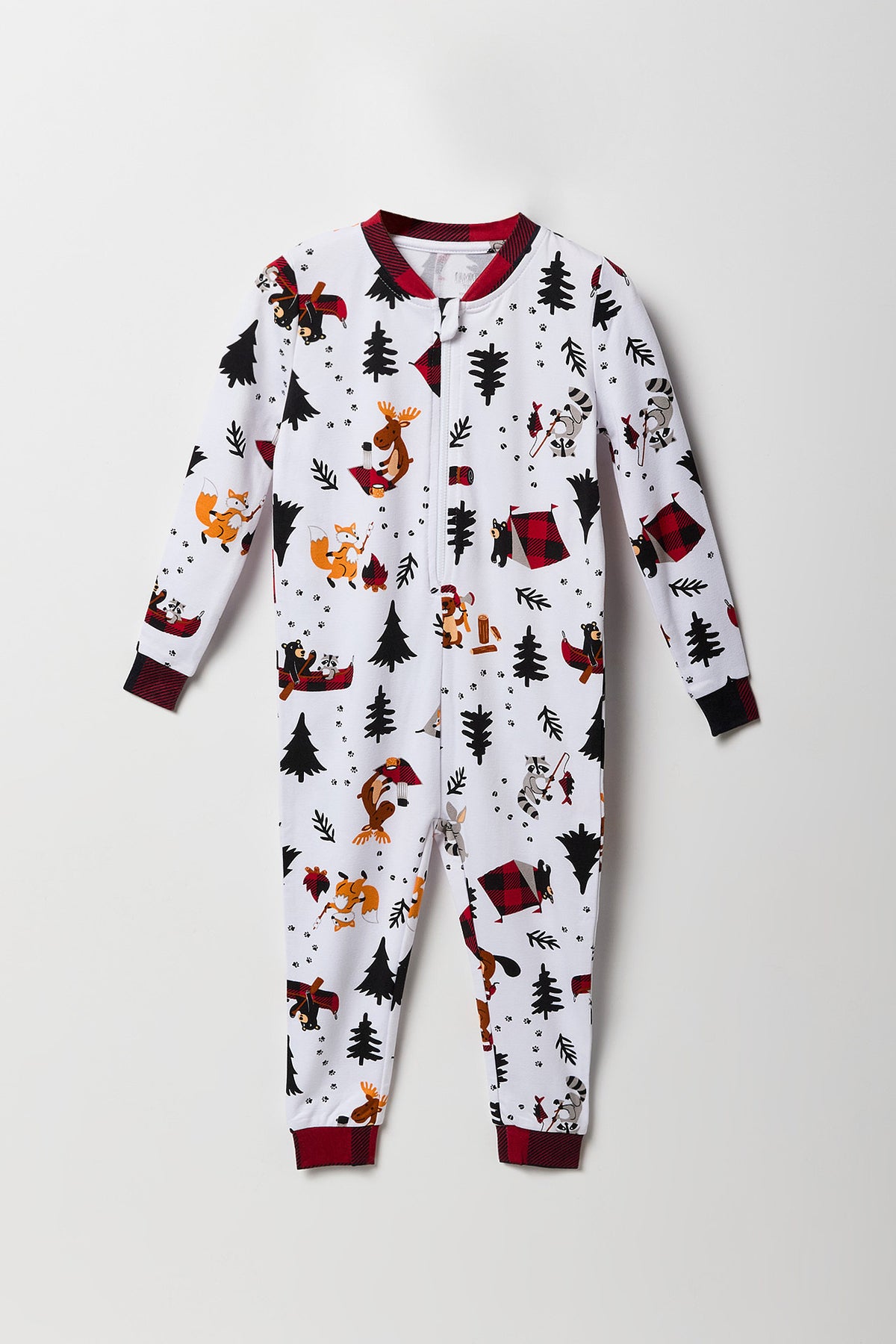 Toddler Matching the Family Wildlife Onesie