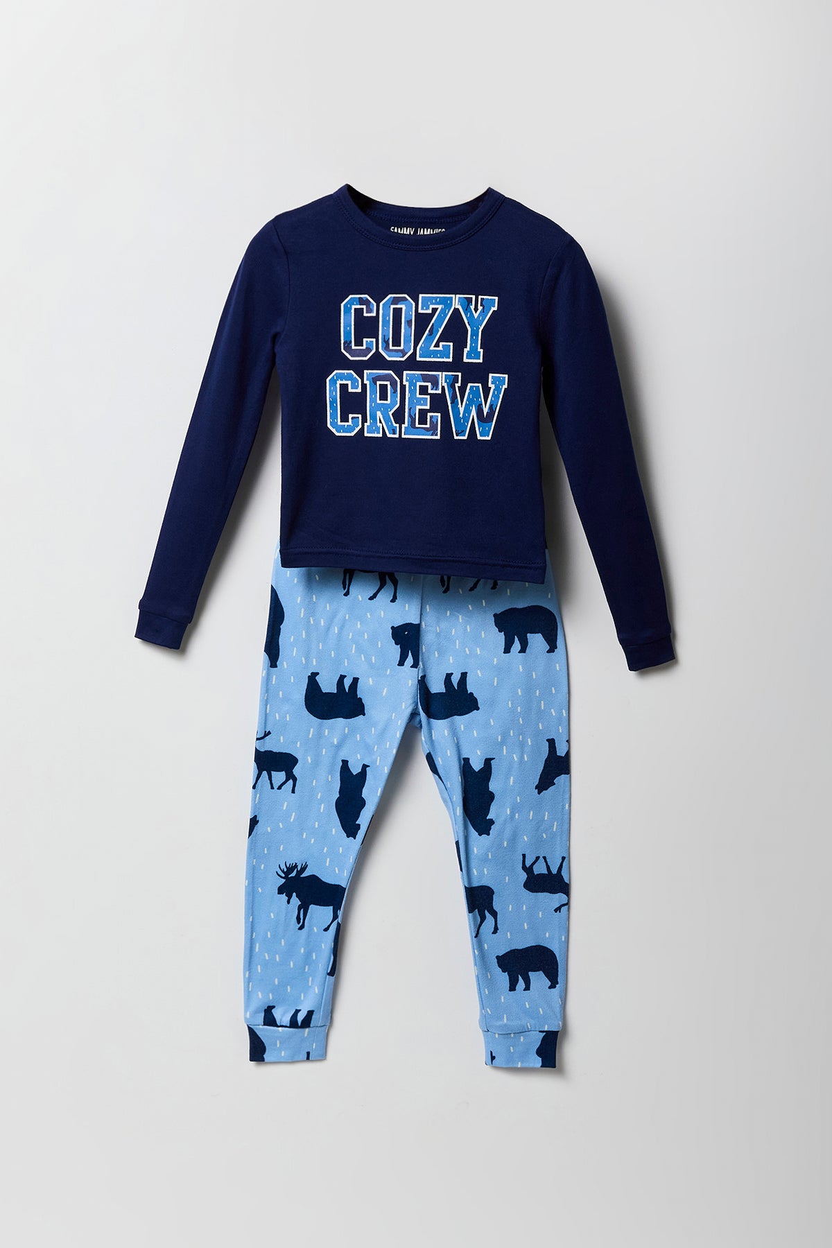 Toddler Matching the Family Cozy Crew 2 Piece Pajama Set