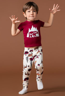 Toddler Matching the Family Bear Cub 2 Piece Pajama Set