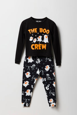 Toddler Matching the Family Boo Crew 2 Piece Pajama Set