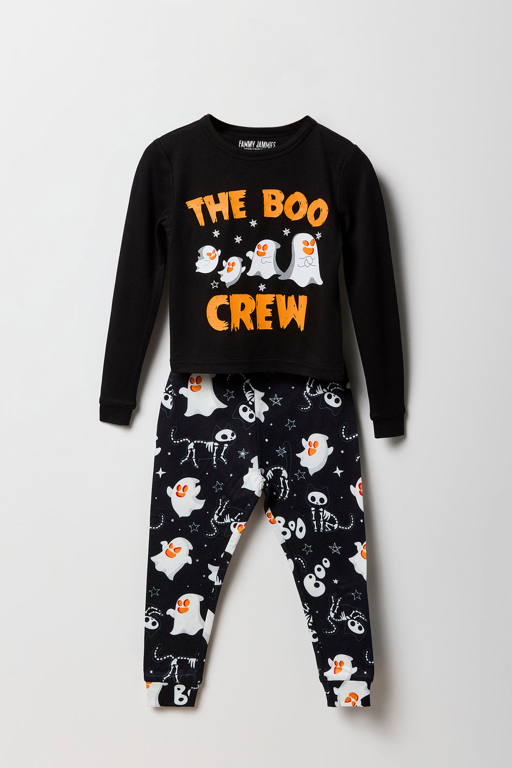 Toddler Matching the Family Boo Crew 2 Piece Pajama Set Toddler Matching the Family Boo Crew 2 Piece Pajama Set 1