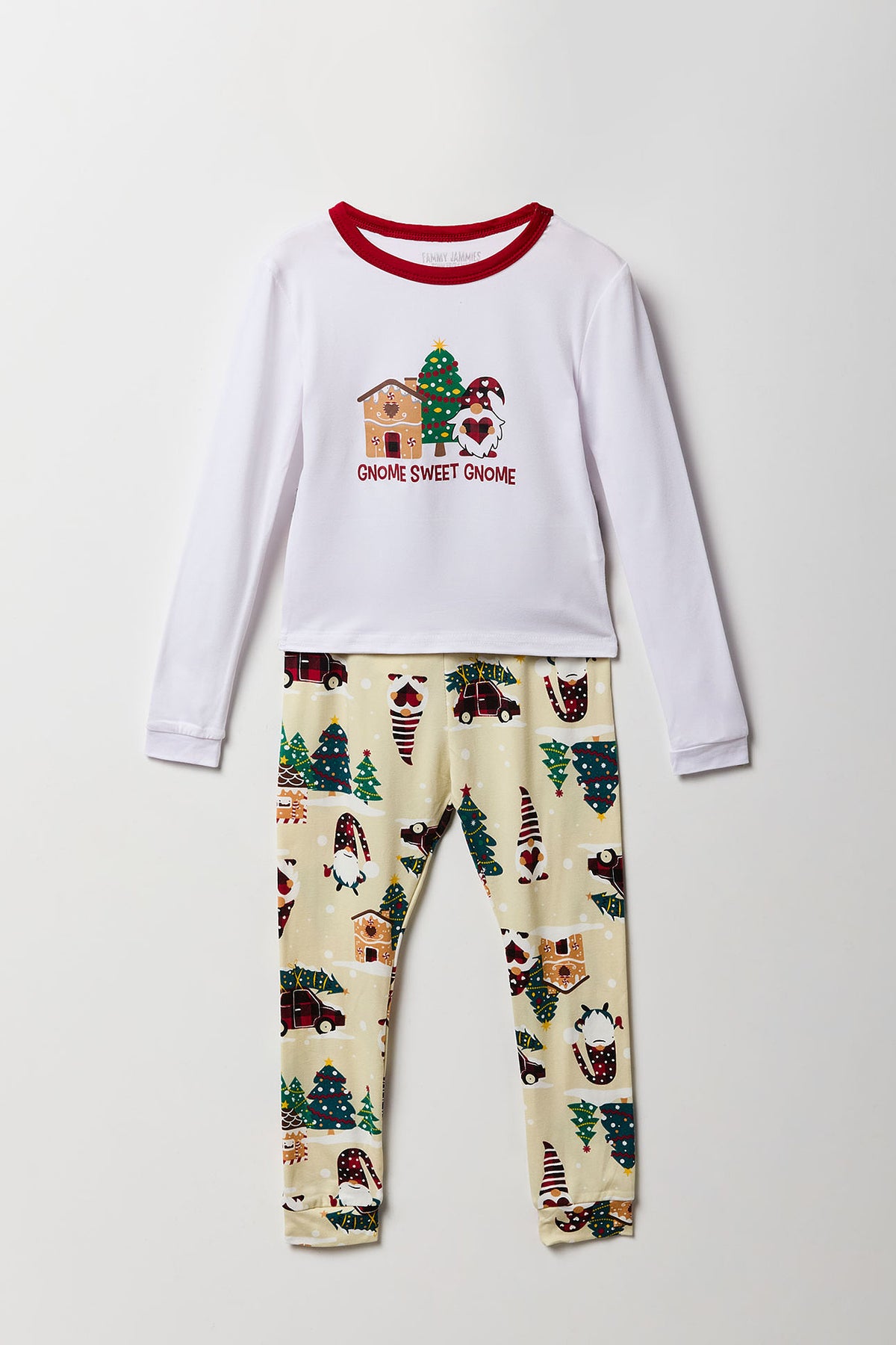 Toddler Matching the Family Gnome For the Holidays 2 Piece Pajama Set