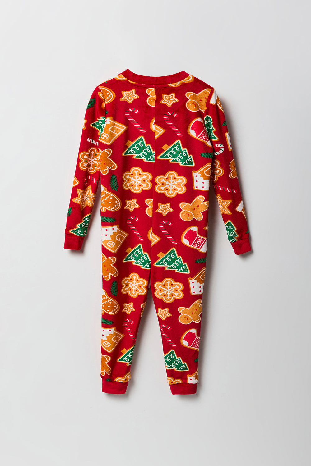 Toddler Matching the Family Christmas Treats Velour Onesie Toddler Matching the Family Christmas Treats Velour Onesie 2