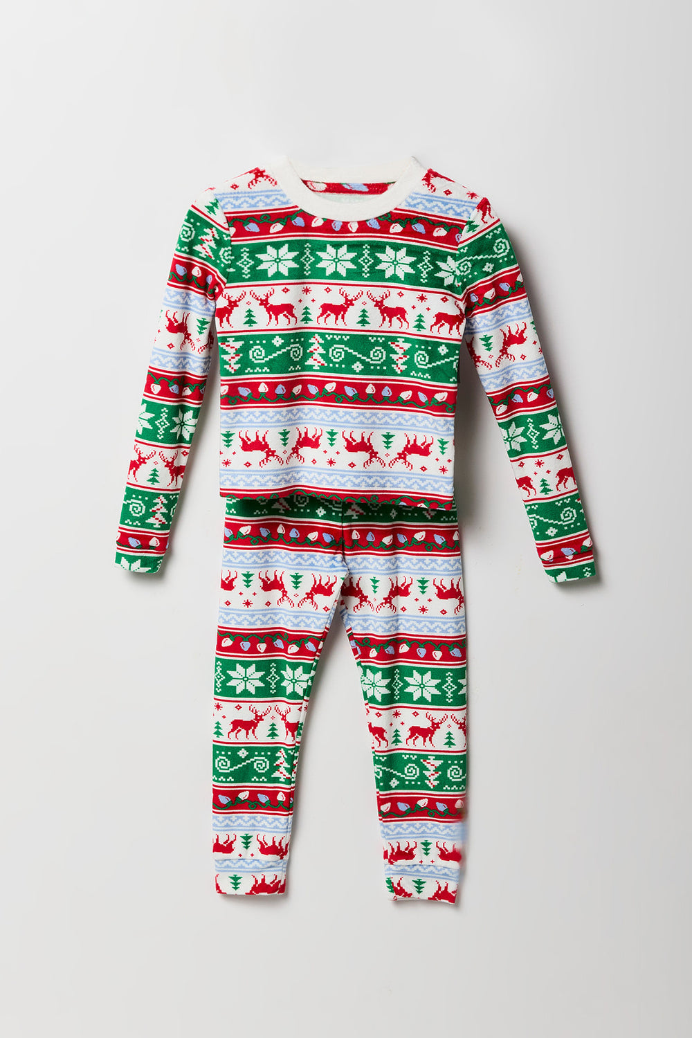 Toddler Matching the Family Holiday Fair Isle 2 Piece Pajama Set Toddler Matching the Family Holiday Fair Isle 2 Piece Pajama Set 1