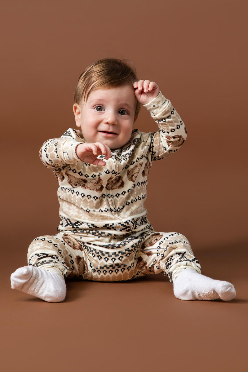 Baby Matching the Family Bear Hugs Onesie