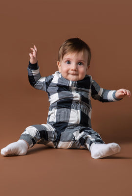 Baby Matching the Family Moosing Around Onesie