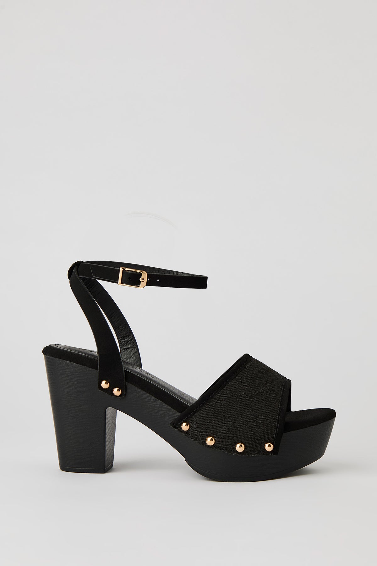Chunky Platform Sandal - Black