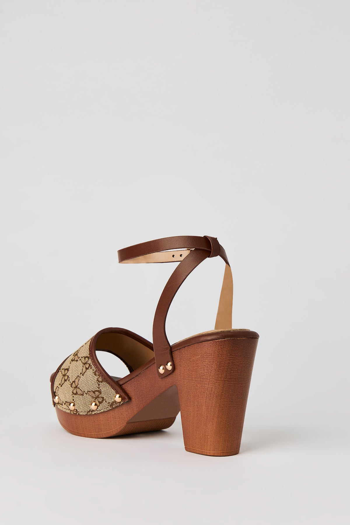 Alt View 4. Chunky Platform Sandal - Brown