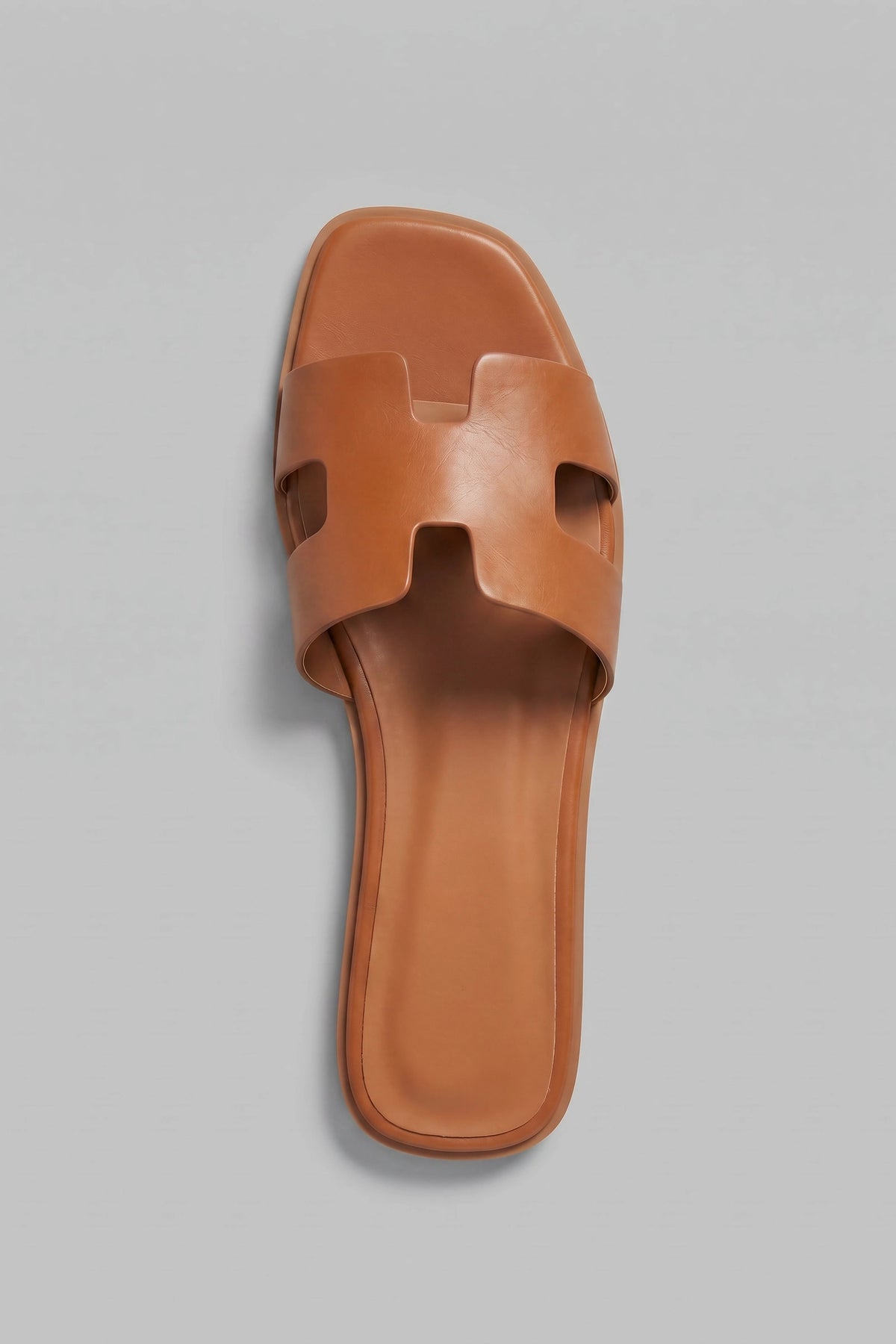 Alt View 3. Faux Leather H Band Sandal - Camel