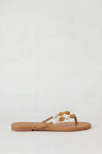 Beaded Thong Sandals