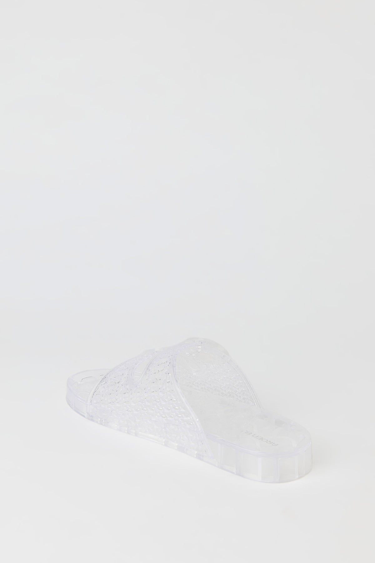 Alt View 3. Buckle Jelly Sandals - Clear