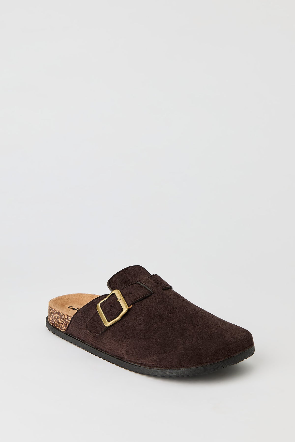 Alt View 2. Cork Sole Clog - Brown