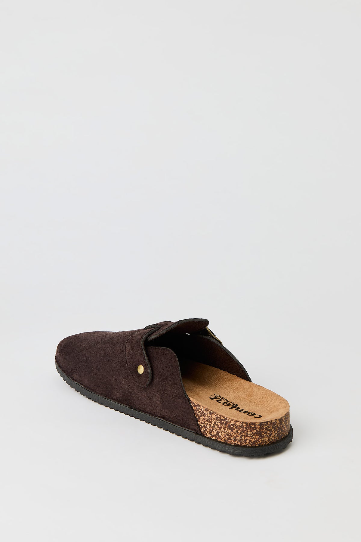 Alt View 3. Cork Sole Clog - Brown