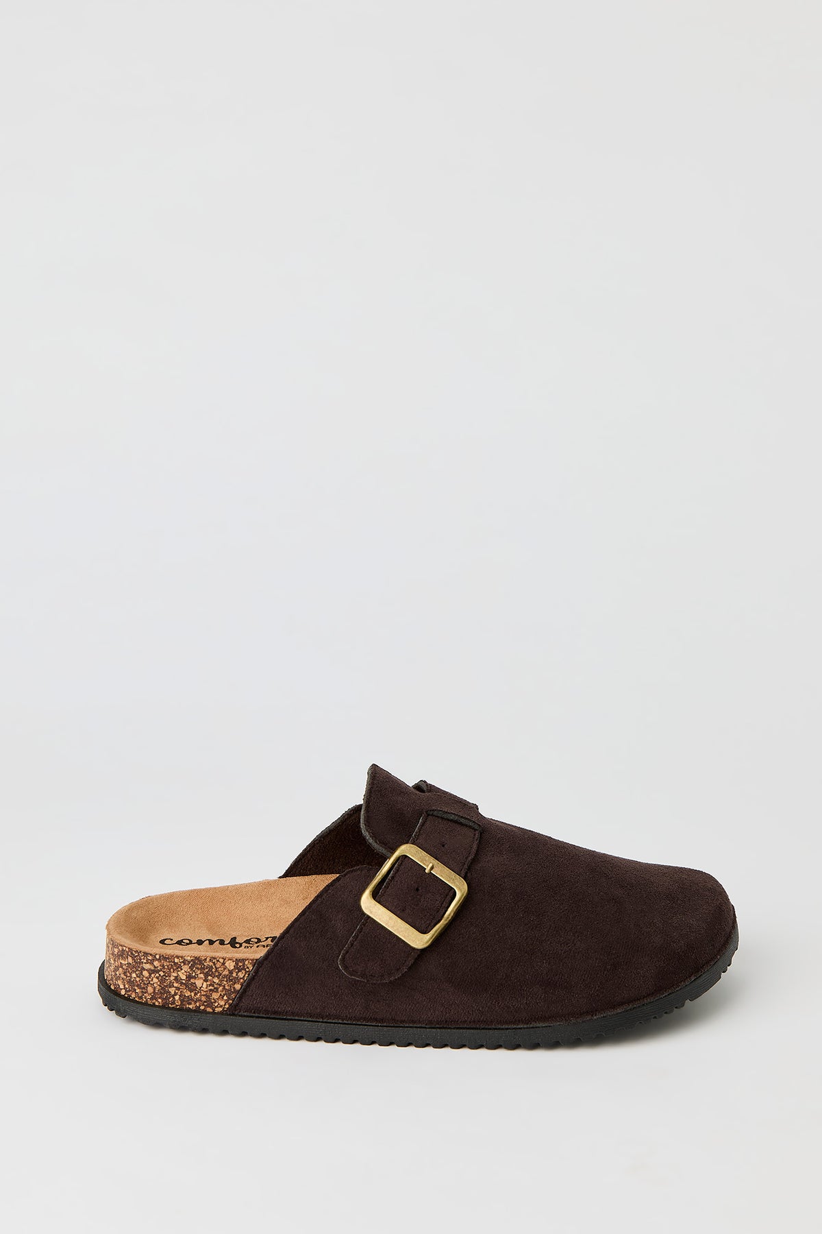 Cork Sole Clog - Brown