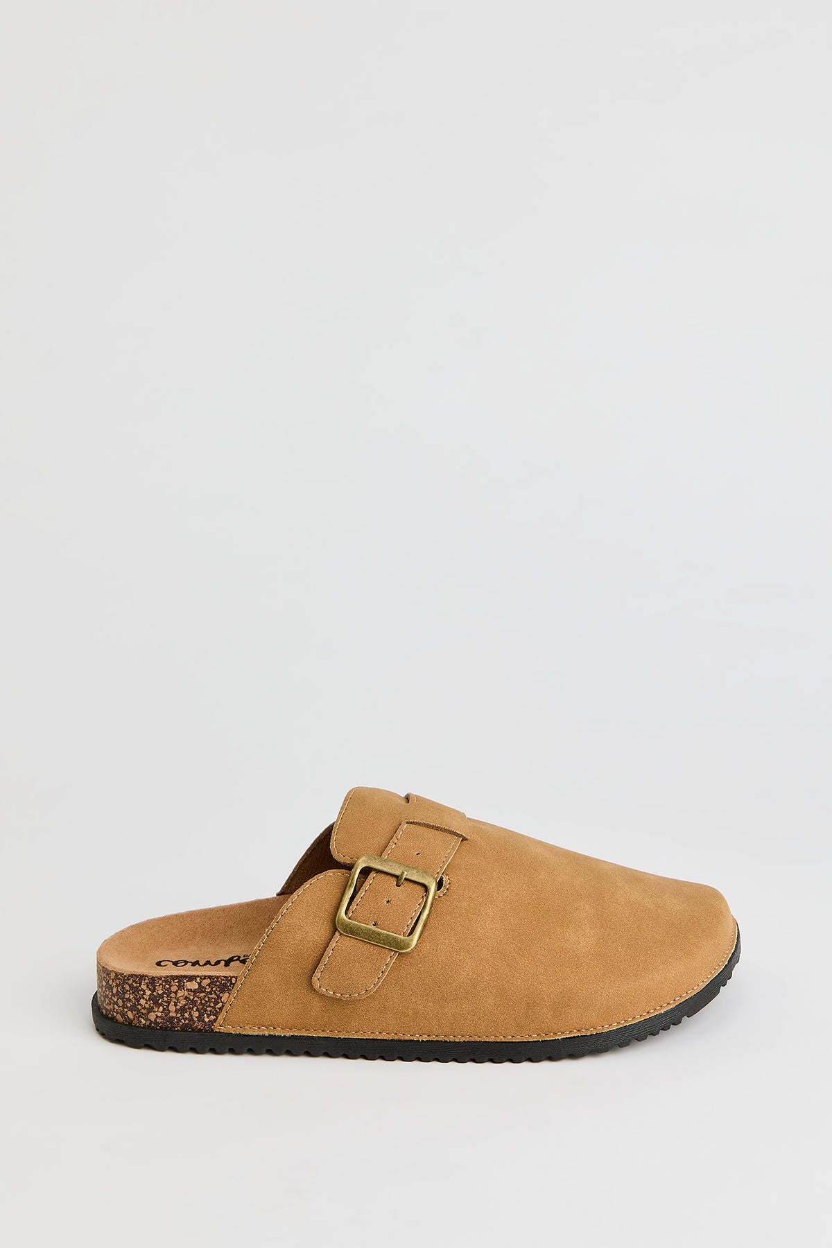 Cork Sole Clog - Camel