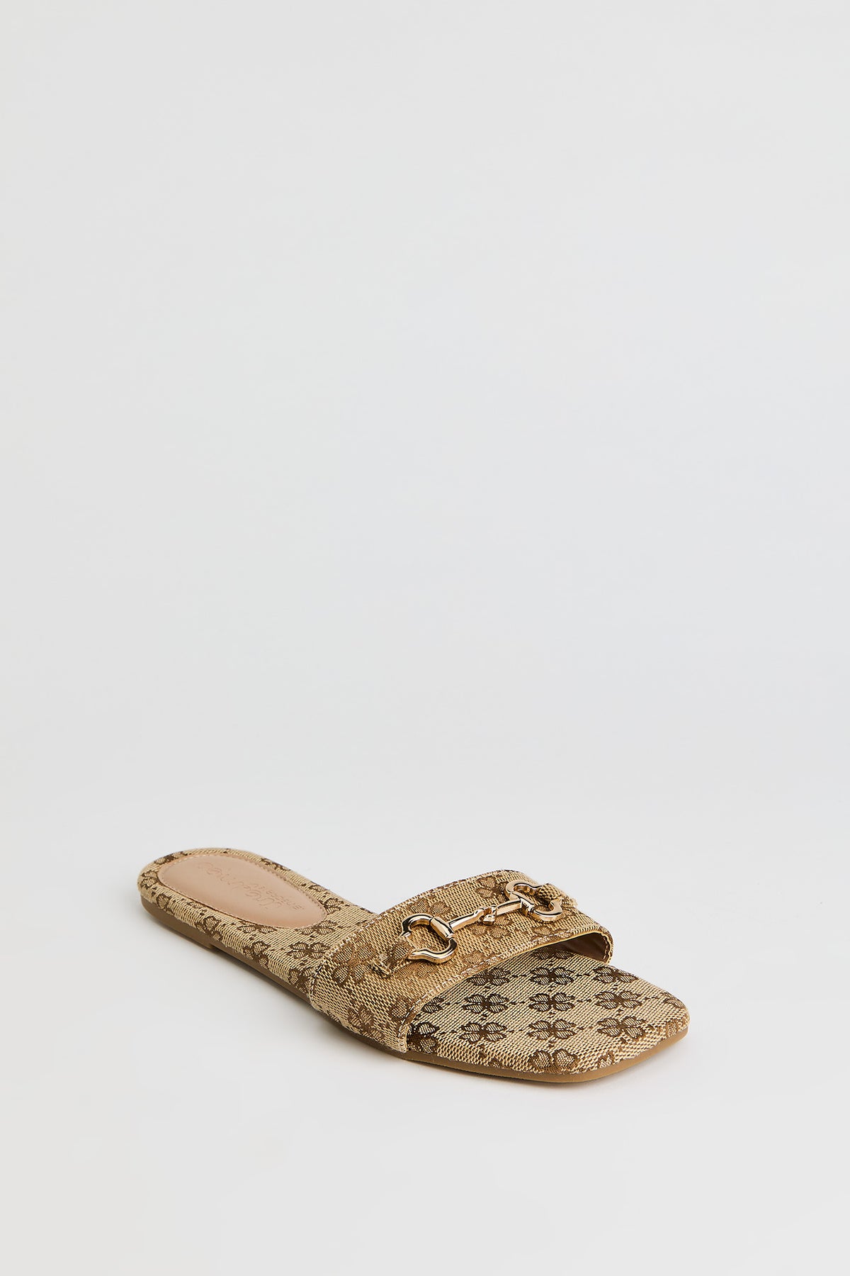 Alt View 2. Status Print Sandal - Brown