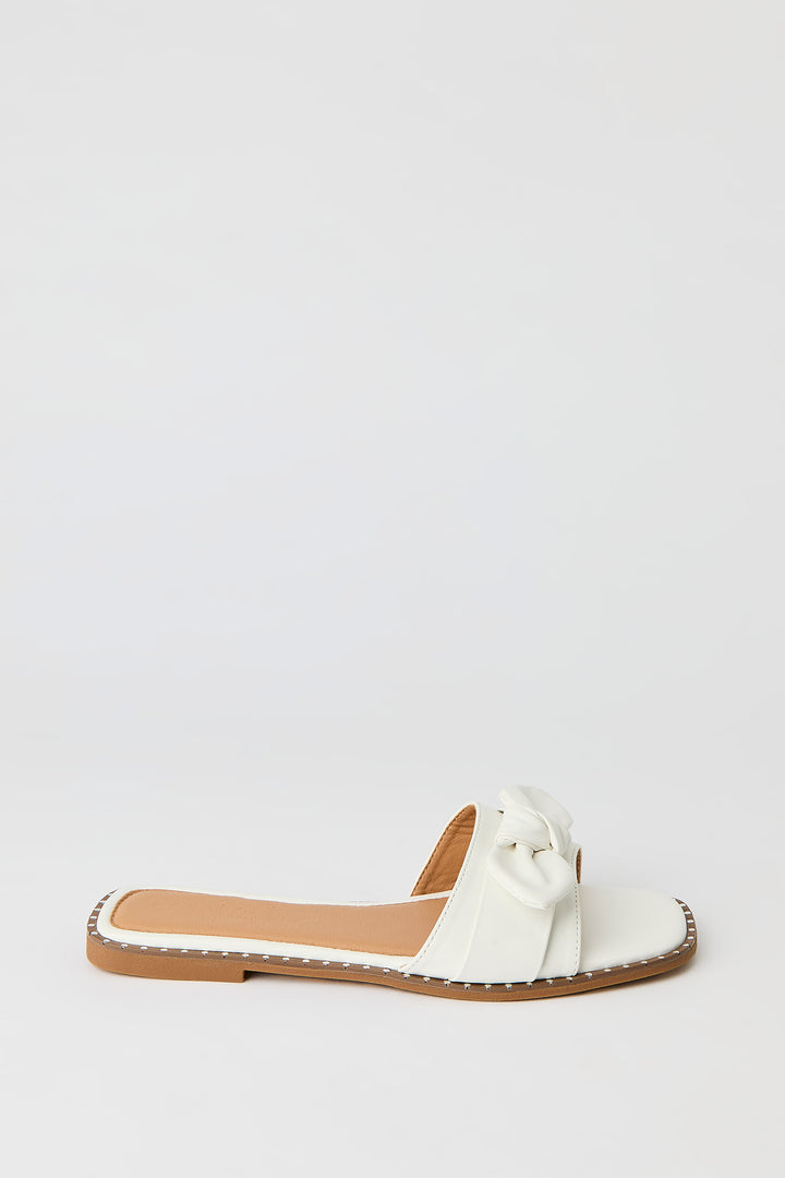 Bow Studded Sandal