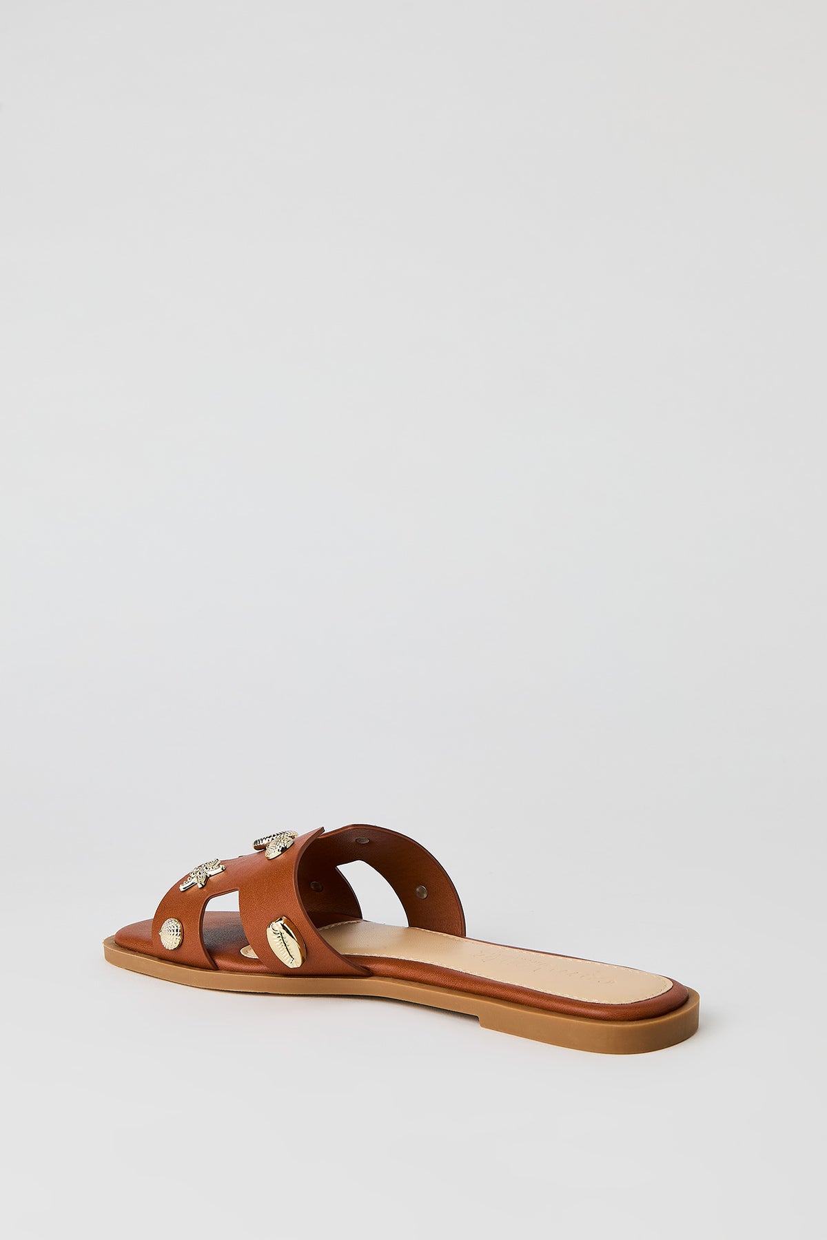 Alt View 3. Seashell H Band Sandal - Camel