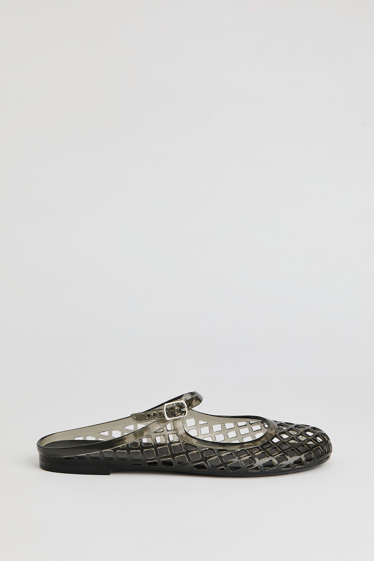 Jelly Mary Jane Flat - Black