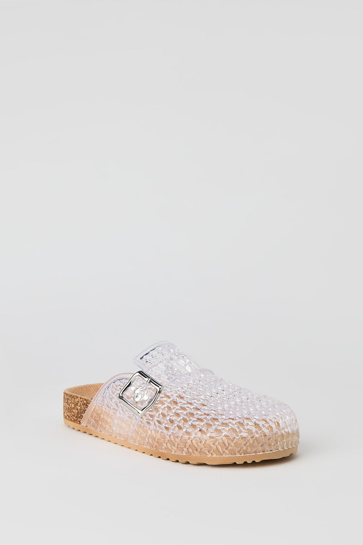 Alt View 2. Jelly Clog - Clear
