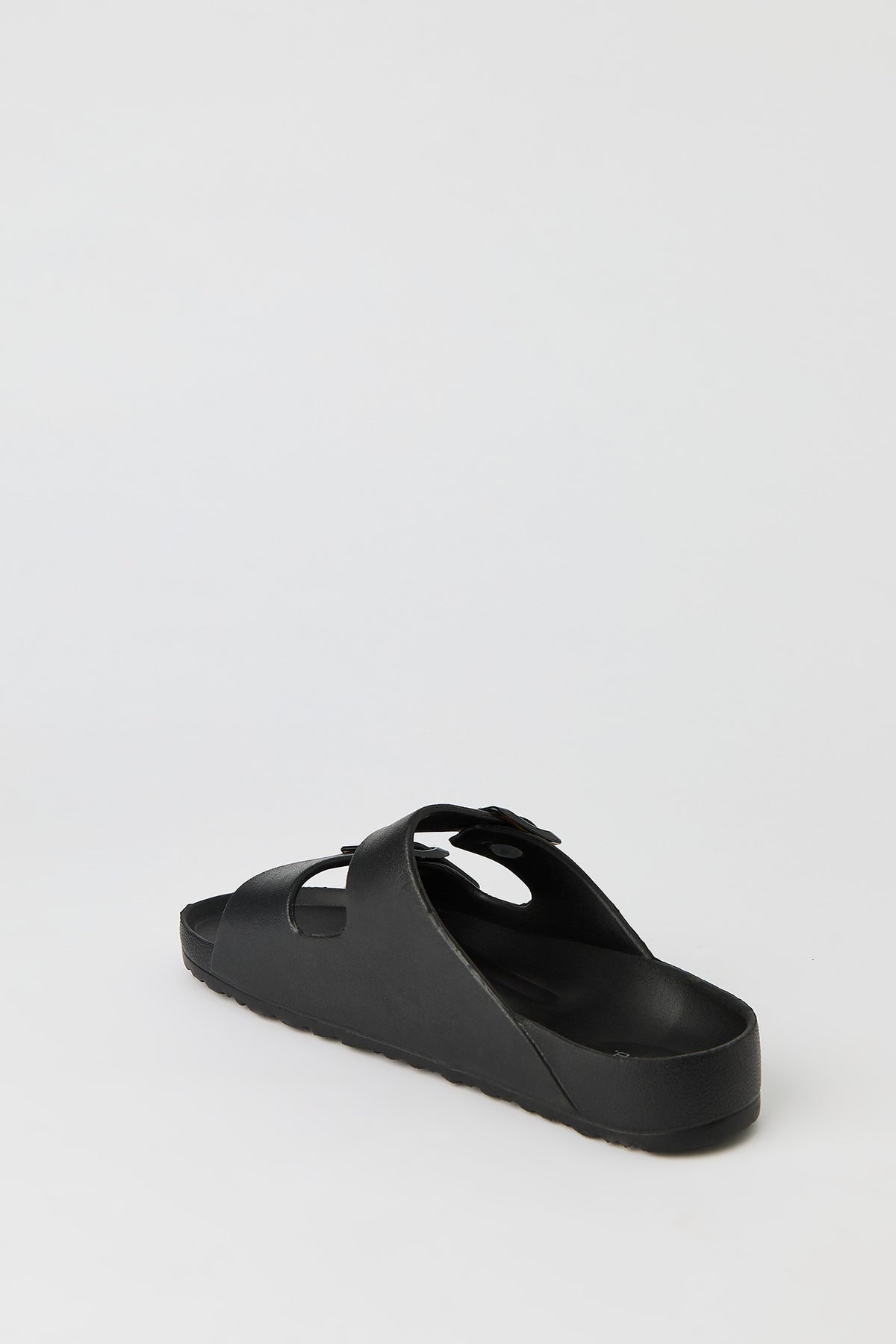 Alt View 3. Buckle Clog - Black