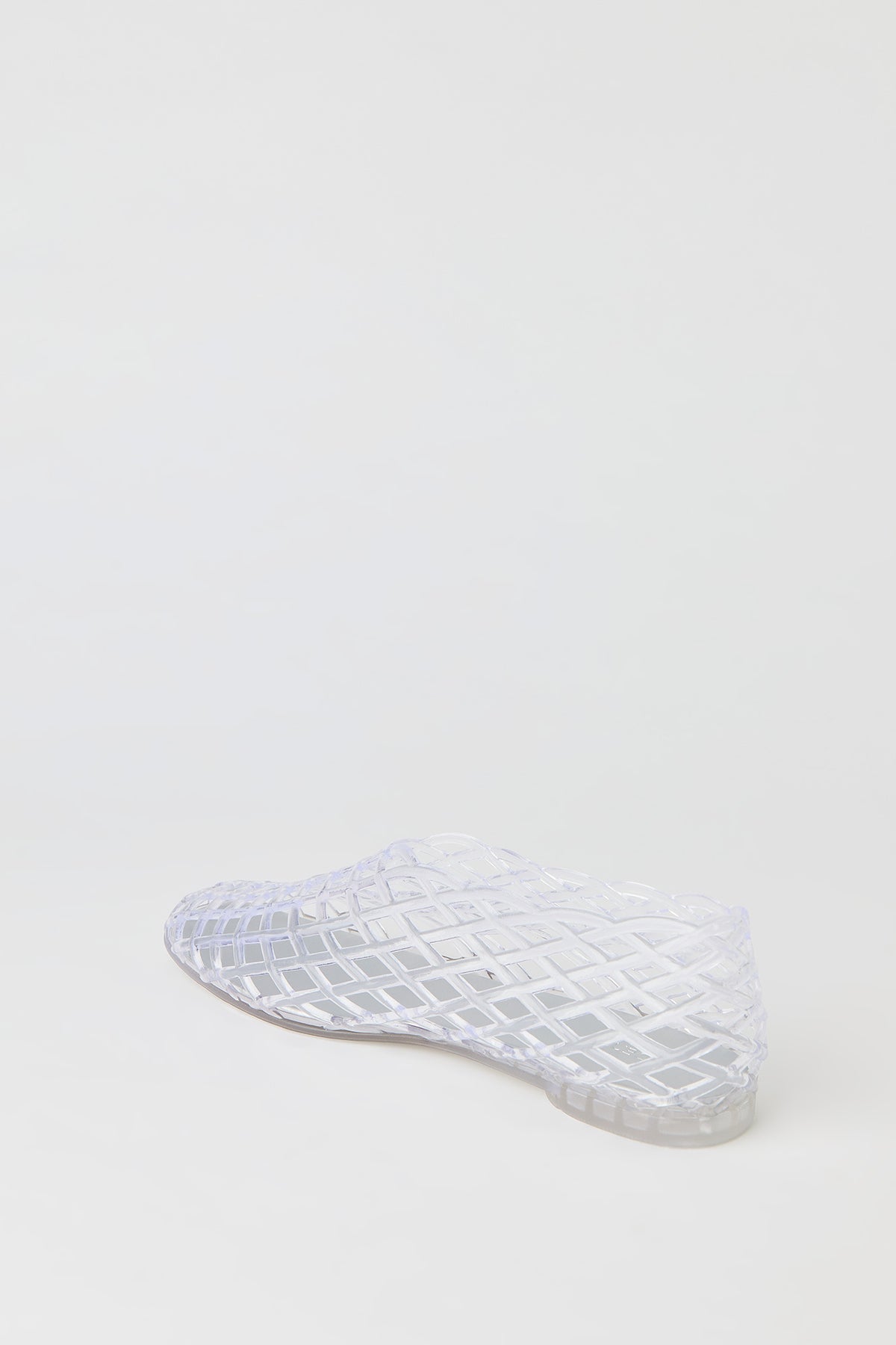 Alt View 3. Webbed Flat Shoe - Clear
