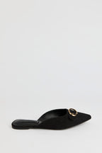 Pointed Toe Buckled Shoe