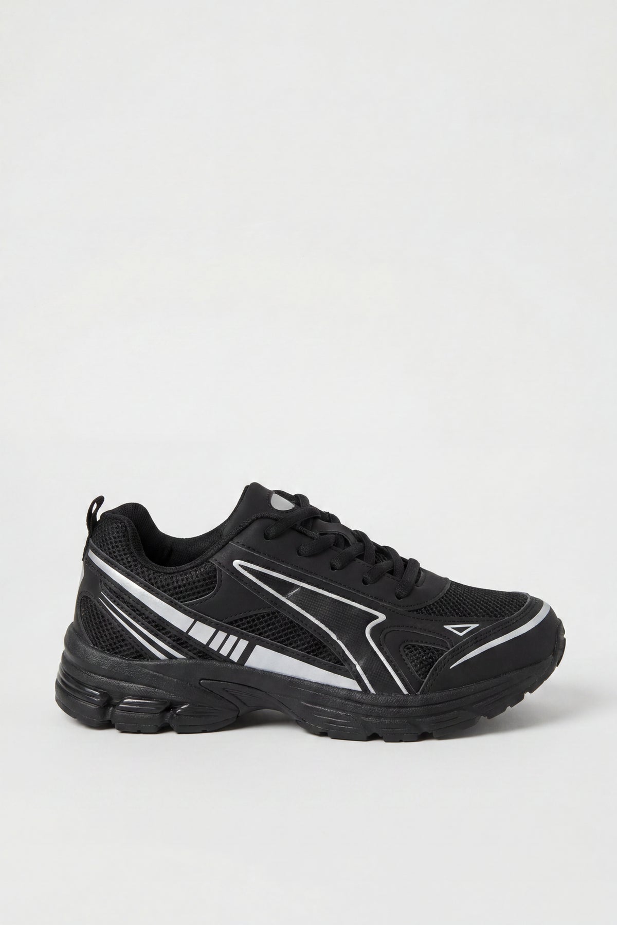 Alt View 2. Chunky Running Shoe - Black